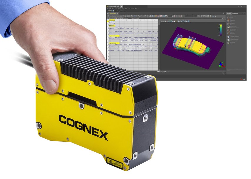 Cognex wprowadza na rynek system wizyjny In-Sight® 3D-L4000